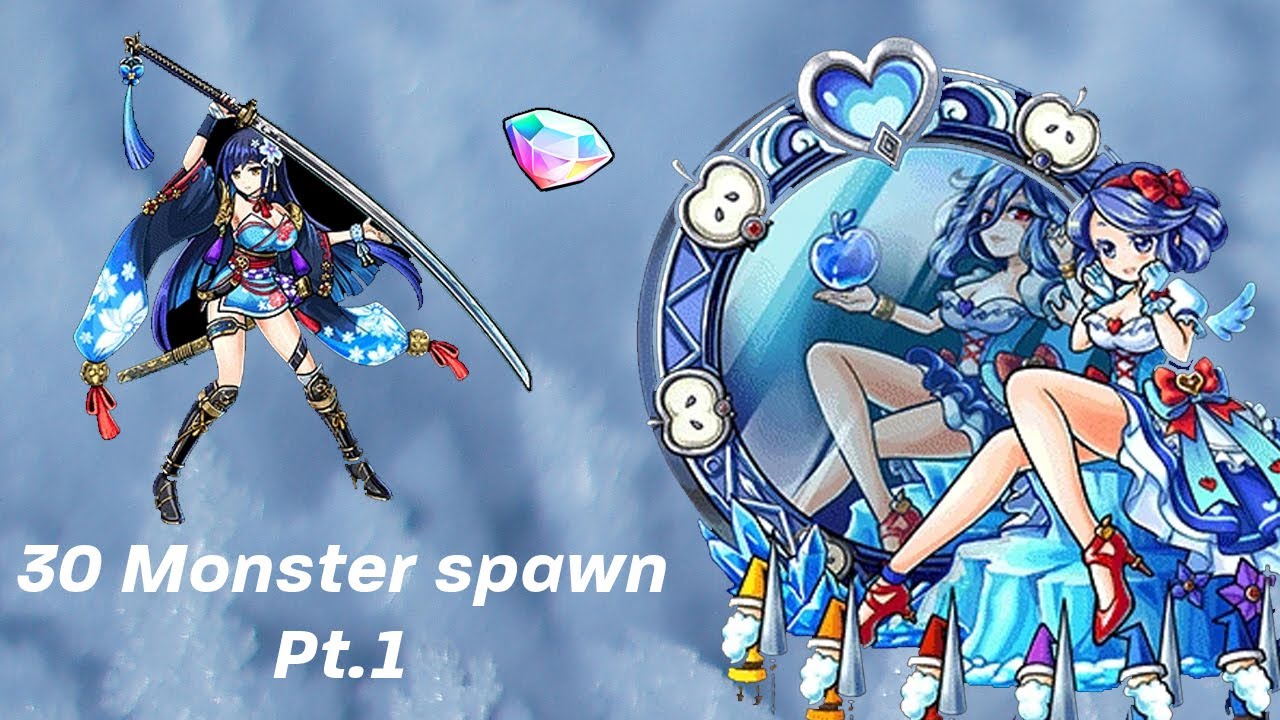 Unison league- 30 SSR Monster spawn JP Spawn - YouTube.