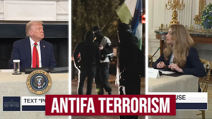Brandi Kruse briefs President Trump on Antifa terrorism