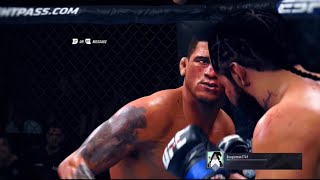 Ufc 4 - Online Ranked Stand And Bang - Gilbert Burns Vs Jorge Masvidal Intense