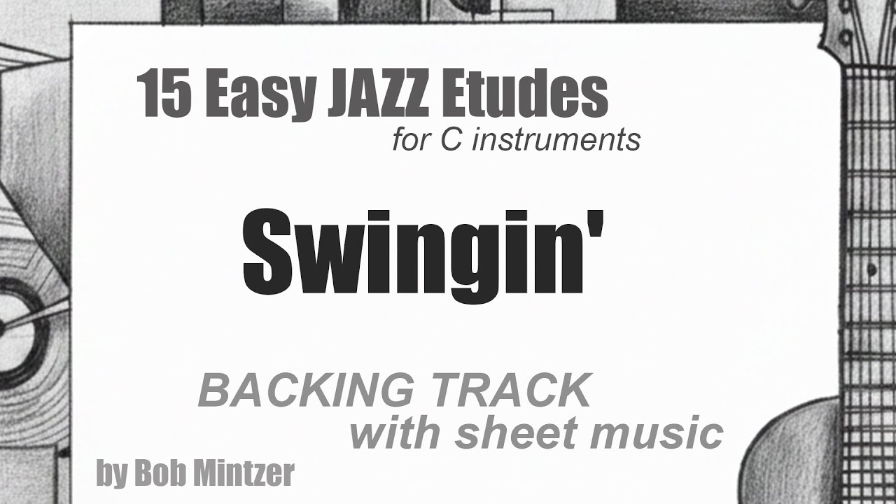 02 Swingin' -  jazz etude backing track