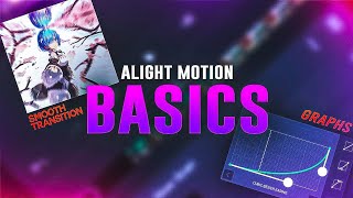 Smooth Zoom out & Zoom in transition | Graph Explained in Details | Alight Motion Basics | Part 1