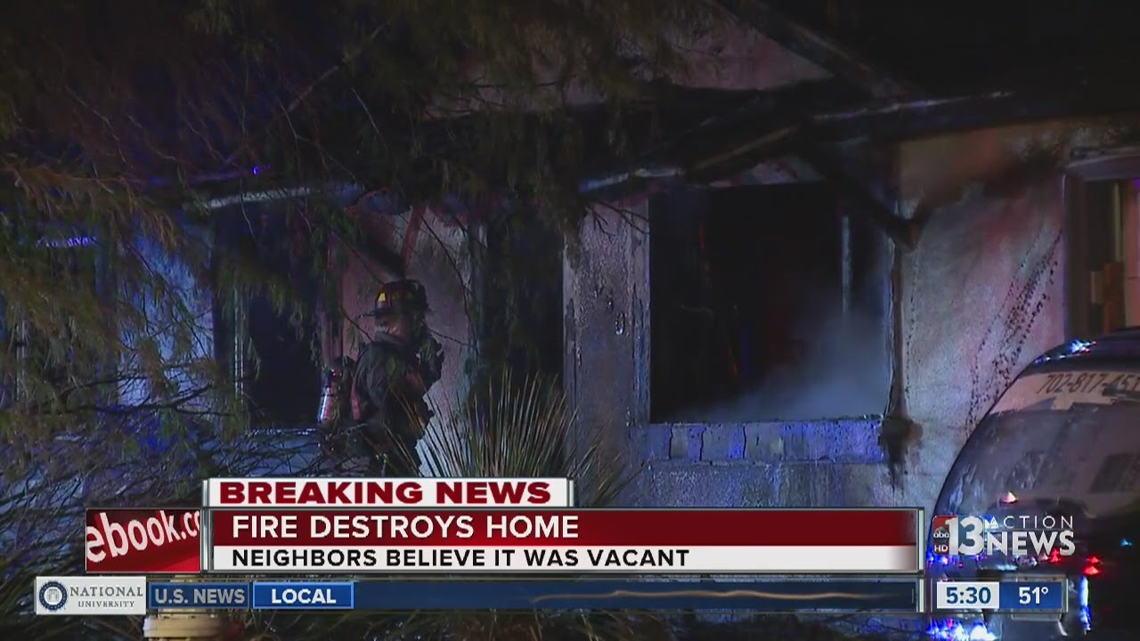 Firefighters investigate overnight house fire - YouTube