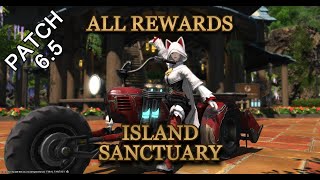 FFXIV - Island Sanctuary All Rewards (as of patch 6.5)