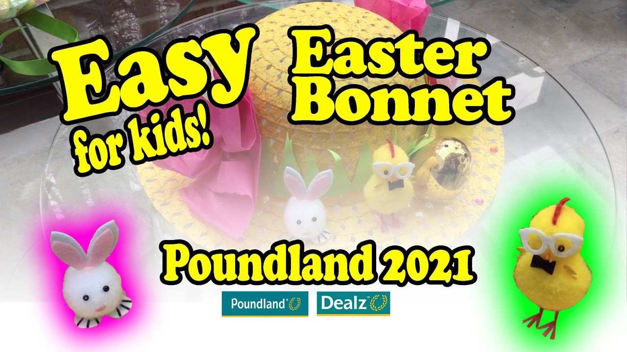 Easter decorations EASY for KIDS! Poundland 2021 YouTube