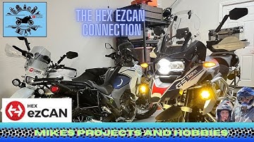 Connect a Hex ezCan on a 2023 BMW R1250GS with no RDC Unit to this plug