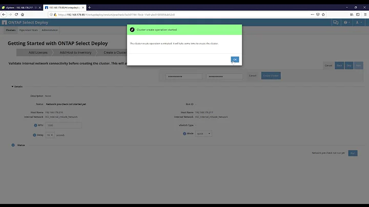 How to deploy NetApp ONTAP Select 9.6