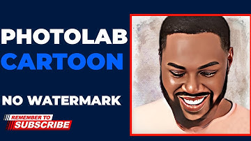 Cartoon Yourself With Your Phone || PhotoLab Trick [Serene Arts]