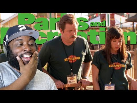 *PARKS AND RECREATION* S3 REACTION - Eps 7 "Harvest Festival" & 8 "Camping"