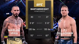 UFC 5 Gameplay Marlon Vera vs TJ Dillashaw