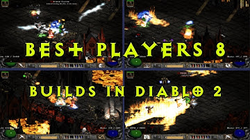 Diablo 2: The 4 best builds VS Chaos run Players 8 - Whose Fastest?