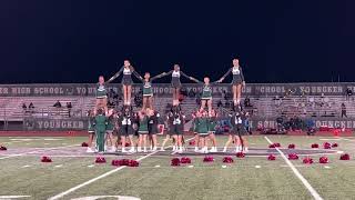 YHS Cheer Halftime - 10/29 (Homecoming, Stranger Things Theme)