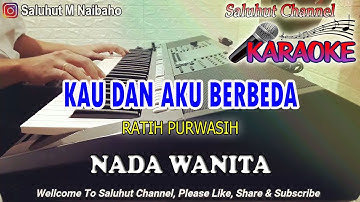 Thumbnail of KAU DAN AKU BERBEDA ll KARAOKE ll RATIH PURWASIH ll NADA WANITA A=DO