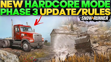 New Phase 3 Hardcore Mode Upcoming Update in SnowRunner Everything You Need to Know