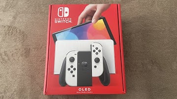 Nintendo Switch OLED Unboxing, Setup & First Impressions