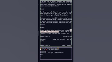 thelastproblem - Daily Kattis #coding #codeprep #programming #codingchallenge