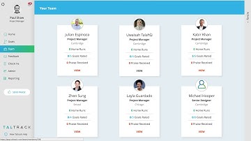 2 minute overview of TalTrack - The Continuous Performance Management platform