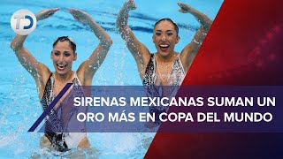 Nuria Diosdado y Joana Jiménez ganan medalla de ORO en Copa del Mundo de natación artística