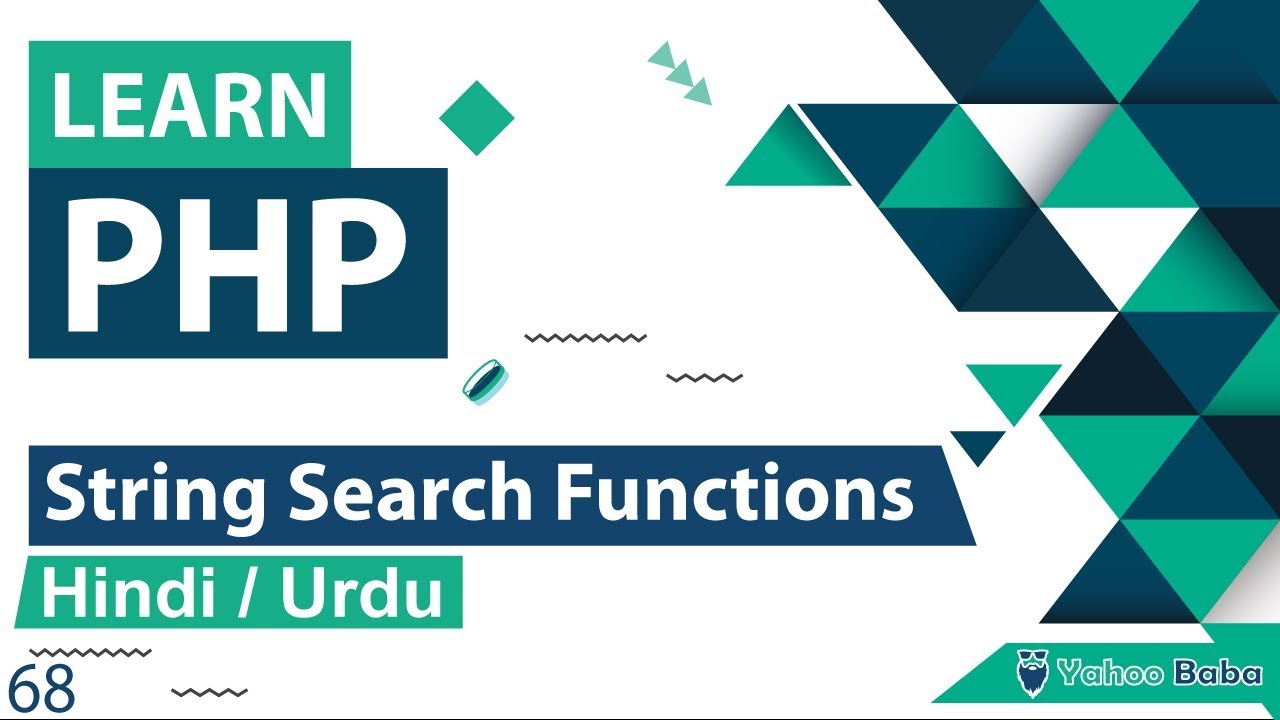 strstr php  2022 Update  PHP String Search Functions Tutorial in Hindi / Urdu