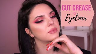 TUTORIAL : Cut Crease &amp; Eyeliner |  Pe intelesul tuturor | Machiaj de Ocazie