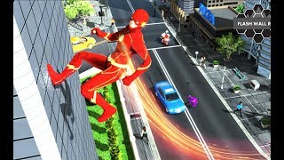 Flash Speedster Hero Superhero Flash Speed Games | Flash Hero Rescue Mission - Android GamePlay screenshot 1