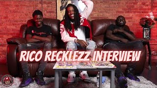 Rico Recklezz FULL INTERVIEW:  Butta, FBG Duck FYB J Mane & Tay Savage PUSHING PEACE,+ more #DJUTV