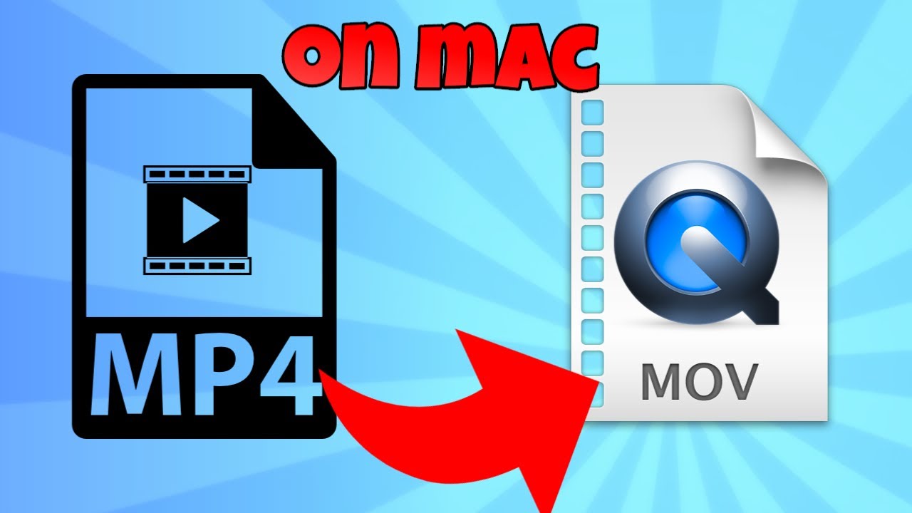 how to change quicktime to mp4