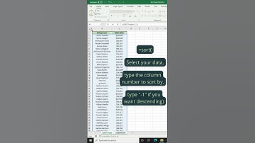 Excel Sort Data Automatically | Smart Tricks You Must Know!