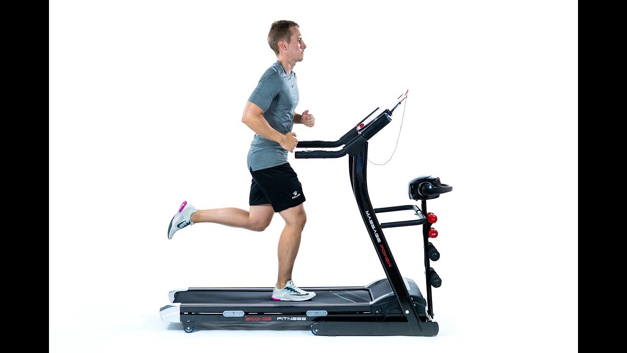 ECODE® treadmill with massage and Mp3 ECO2595 YouTube
