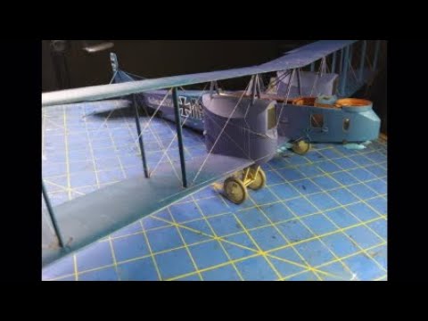 Wingnut wings 1/32 scale Gotha G IV full build - YouTube