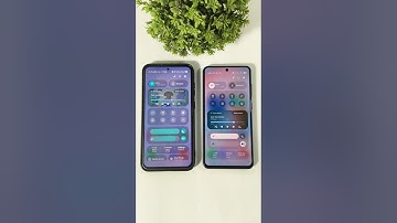 One UI 8 or One UI 7 Control Center ? #oneui8 #oneui7 #oneui8update #oneui7update #samsung