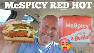 McDonald's McSpicy Frank's Red Hot Chicken Burger Review