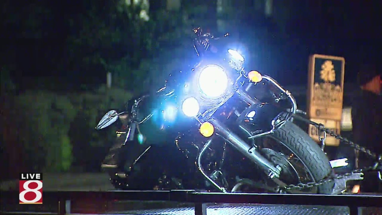Man critically injured in motorcycle accident - YouTube