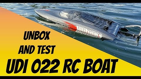 Unboxing and Testing the UDI022 RC Boat by UDIRc! 🛥️💨 #rcboat #rcboatracing #unboxing #test #fun