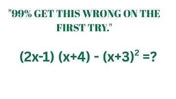 Solve Algebraic Bracket Expressions Easily | Algebra Brackets Trick for Students