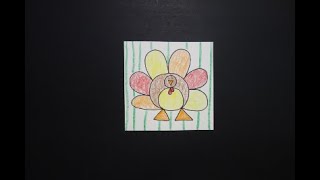 Let's Draw Turkey Circles!   (Shapes-Colors-Patterns)