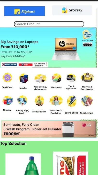 Html amd Css Use To create Flipkart Clone #html #css #coding # ...