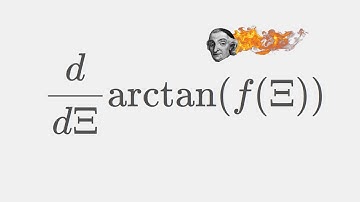 Derivative of the Inverse Tangent [ d/dx arctan(f(x)) ]