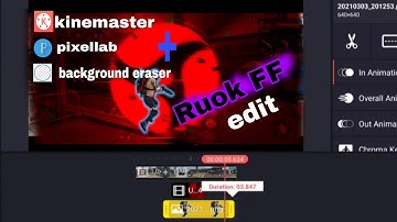 Saringan Effect Edit Like RUOK MOD | free Fire video editing tutorial (Gamer Boy KKr)