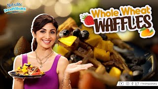 Whole Wheat Waffles | Shilpa Shetty Kundra | Nutralite | Healthy Recipes | The Art Of Loving Food screenshot 1