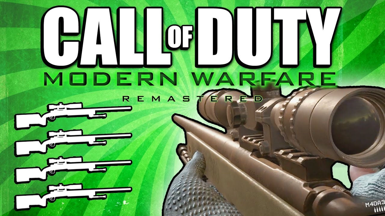 Quad Feed with Every Gun! (Call of Duty Modern Warfare Remastered