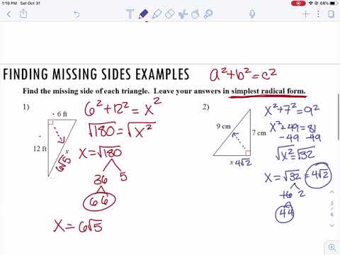 Pythagorean Theorem and