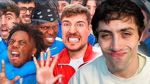 señor bestia y 50 youtubers famosos 🤑