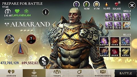 My fav build against Reaver | Almarand P10 vs Reaver P10 - Dawn of Titans