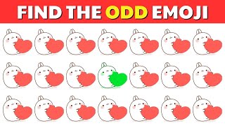 FIND THE ODD EMOJI OUT #067  | Odd One Out Puzzle | Find The Odd Emoji Quizzes