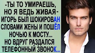 Игорь шёл к мосту, после разговора с женой, но вдруг раздался телефонный звонок из прошлого