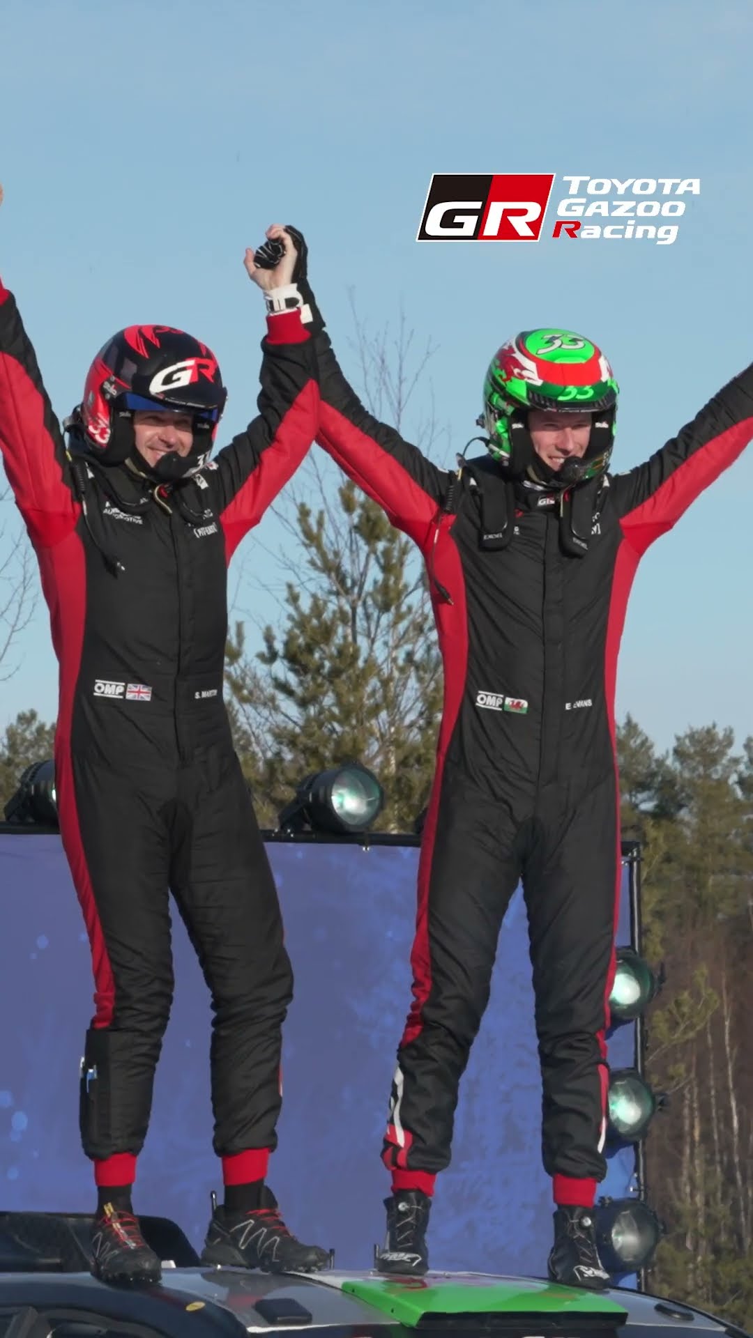 Thrilling TOYOTA GAZOO Racing one-two on Swedish snow