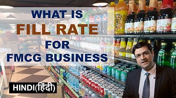 What Is Fill Rate For FMCG Business | FMCG Sales | Modern Trade | Sandeep Ray