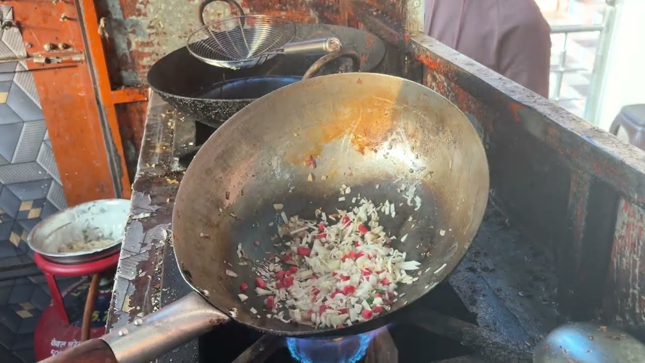 वेज राइस रेसिपी || वेज फ्राइड राइस कैसे बनाएं || #cooking #food  @Rajanfoodie @adityareaction_03 