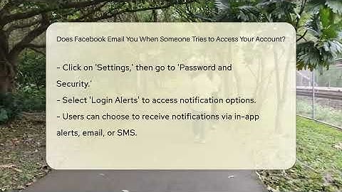 Does Facebook Email You When Someone Tries to Access Your Account? - Everyday-Networking