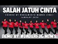 SALAH JATUH CINTA | LINEDANCE | CHOREO BY ROOSAMEKTO MAMEK (INA)-JAN 2026 | DEMO BY WONDERFUL MOM'S
